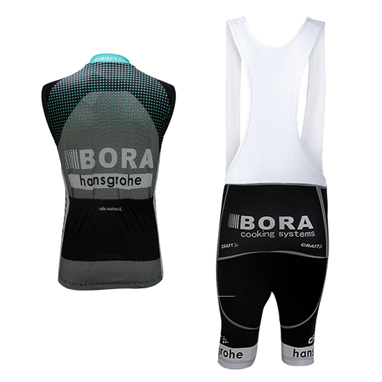 Gilet antivento Bora 2017 nero